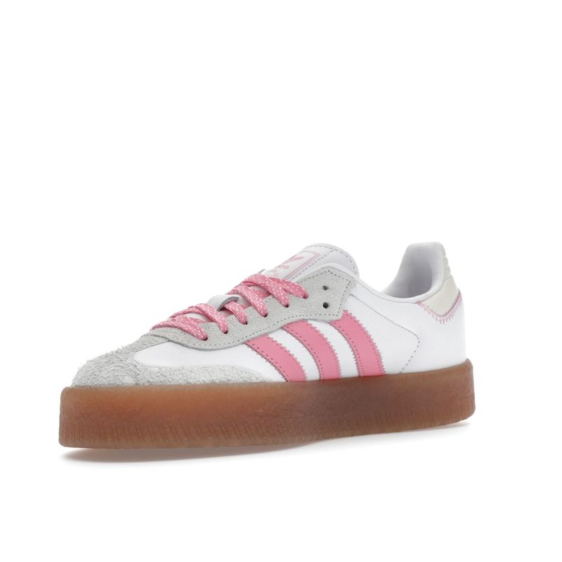 Adidas  Sambae White Bliss Pink Women Sneakers Cloud-White Off-White IE9109