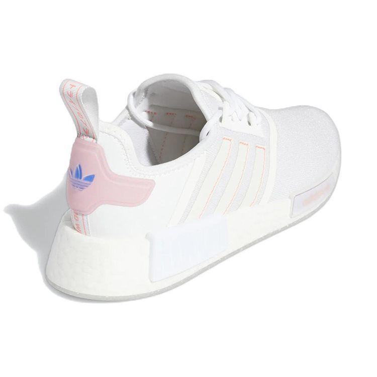 Adidas NMD_R1 Weiß Acid Red Damen Sneaker Cloud-White GW5679