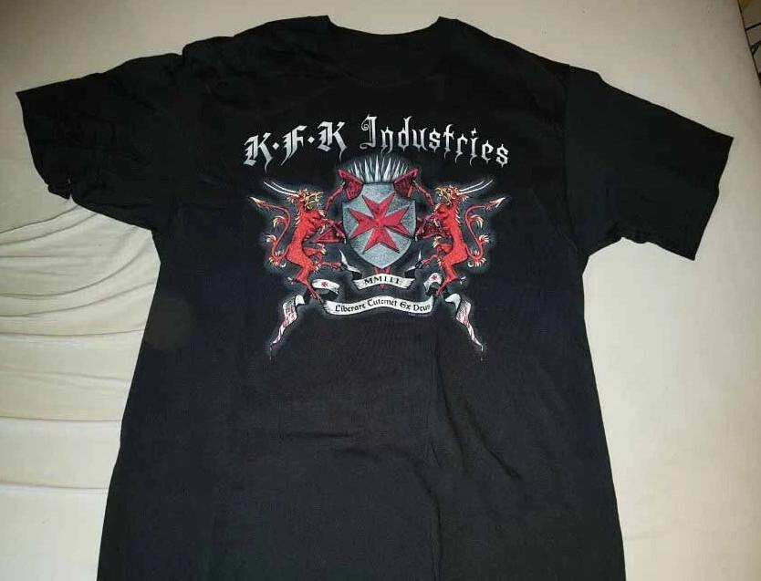 KFK KFK Industries KERRY KING T-Shirt Schwarz Unisex S-5XL ZA554
