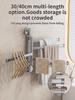 No Need To Drill Suction Cup rotating towel rack Bathroom multi-bar folding bath towel rack rack Towel rack Kitchen storage rack