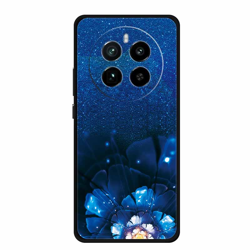 For Realme 12 4G Back Cover Case 6.67" Fashion Marble Black Silicone Soft Phone Case For Realme 13 4G 12 Pro Plus Case Realme12