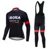 Mens Cycling Jersey Shorts Set Breathable Quick-Dry Elastic Pro Team Style Riding Gear