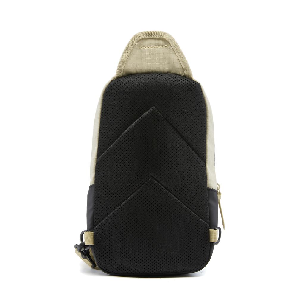 Li Ning Polyester Shoulder Bag Unisex Plain Khaki ABDV305-2