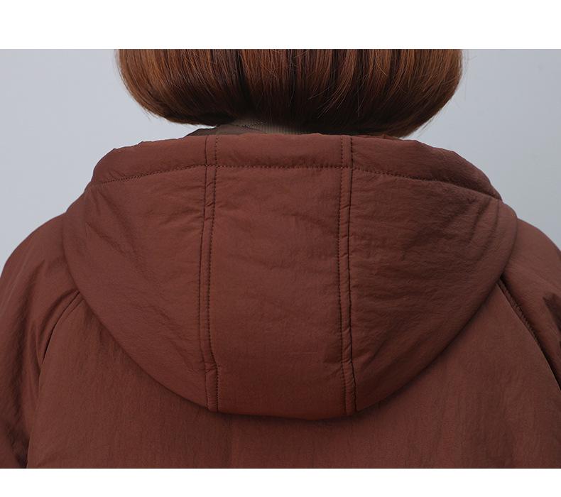 Women's Winter 2024 Hooded Cotton-Padded Casual Jacket – Loose Fit, Short, Thick, and Warm Fashion Coat