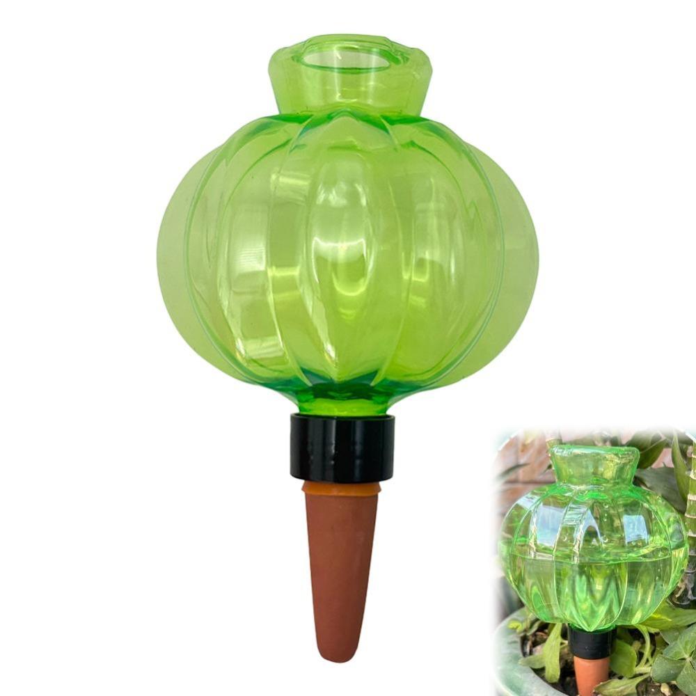 Lantern Shape Self Watering Plant Waterer Slow Seepage Automatic Drip Irrigation Outdoor Garden зелёный
