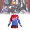 2 Addams Family Character Cosplay Dress Polyester Fabric Game Anime Play Role