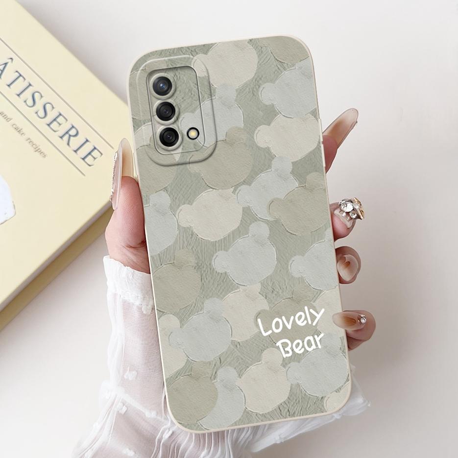 For Oppo A74 4G Case Oppo A54 A94 Stylish Candy Painted Cover Shockproof Phone Cases For Oppo A94 A 54 74 OppoA54 OppoA74 Bumper