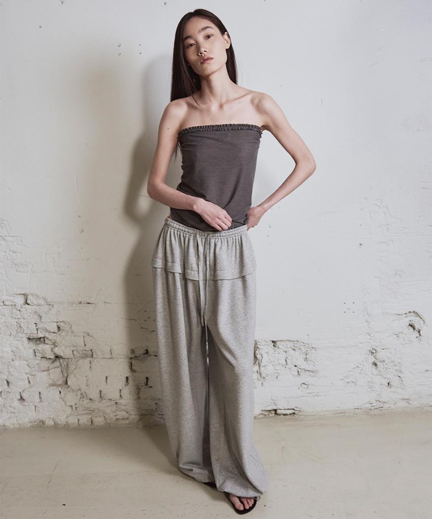 Wenio Layered Wide Sweatpants_2Color
