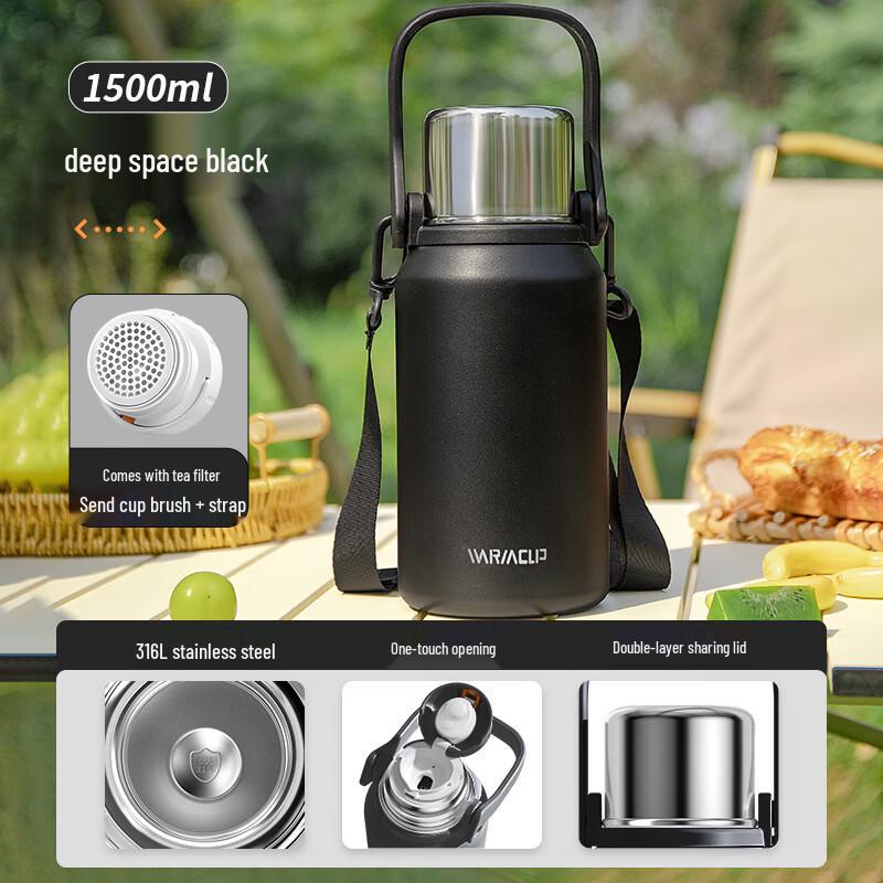 Shangqi Large Capacity Insulated Water Bottle