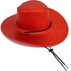 Western Hat Cowboy Drawstring Wide Brim Outdoor Sun Protection Cap Breathability