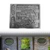 Large ABS Wall Concrete Mold Cement Plaster Tile Brick Mould 3D Stone Pattern Hand Tools for Outdoor Decorative Garden Walls