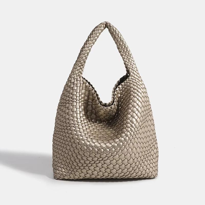 

Shoulder bag Woven Bag for Women Europe and the United States popular PU leather soft fabric women underarm bag 30cmx15cmx34cm