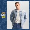 Lee101J Men's Embroidered Denim Jacket