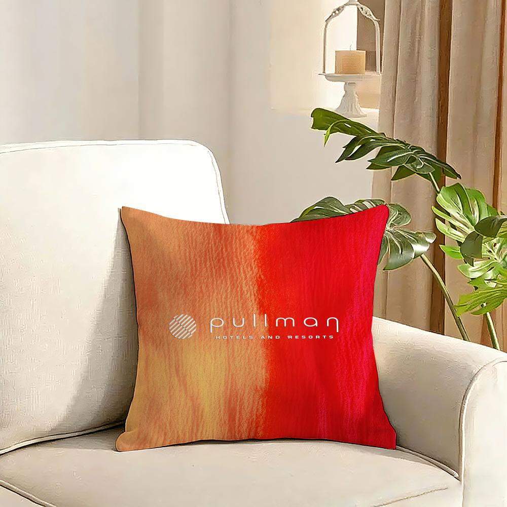 ppullman HHotelS Cushion Cover Reversible Plush Pillow Cover Soft Fluffy Home Decor for Sofa Bedroom