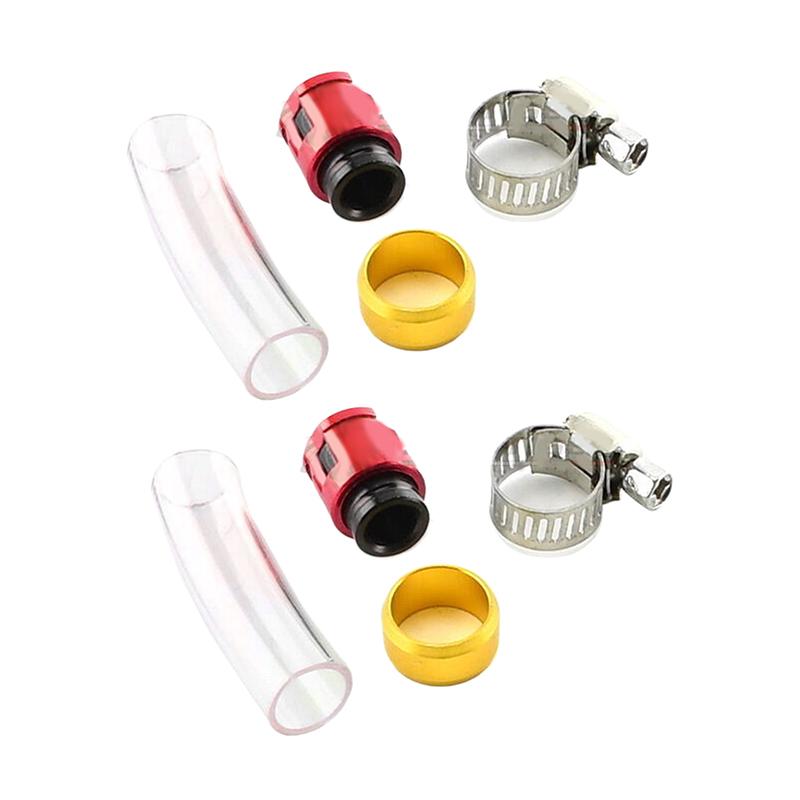 

2Pcs Air Filter Drain Pipe Aluminum Alloy Head Plug Exhaust Pipe Plugs Motorcycle Modification Accessories Pcx150 Pcx160 Adv150 красный