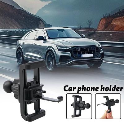 17mm Kugelkopf Auto Lüftungsschlitz-Clip für Auto Handyhalterung Halterung Universal Auto Luftauslass Hakenklemme für Handy GPS Halterungen