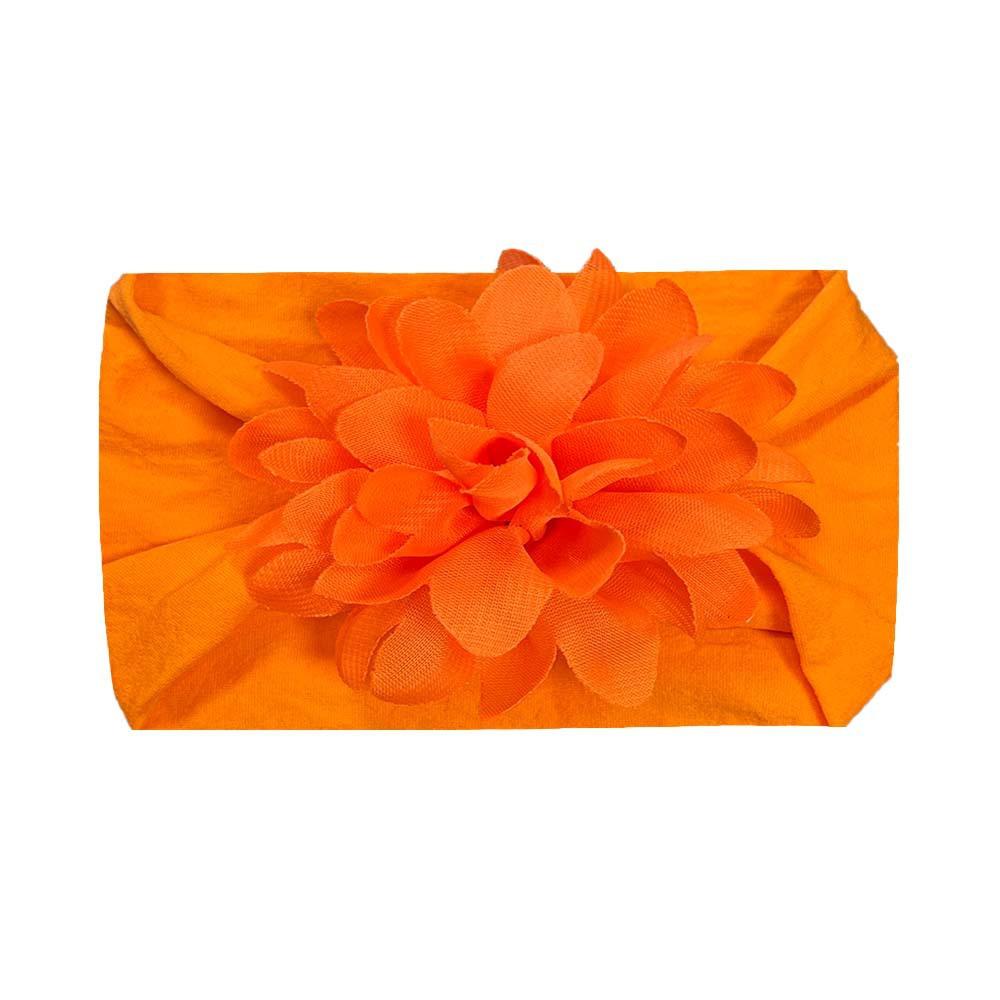 Chiffon Flower Baby Girls Headbands Soft Elastic Nylon Hairbands Baby Bows Hair Accessories for Baby Girls Newborns Infants