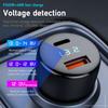 12V-24V Car Cigarette Lighter Charger 65W+45W PD USB Quick Charge Auto Power Adapter Car Charging for Smartphone Laptop Camera