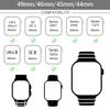 Silikonarmband för Apple Watch Ultra 3 2 Series 11 10 9 8 SE 7 6 5 4 3 Armband Correa iWatch-band 49mm 45mm 44mm 46mm Armband