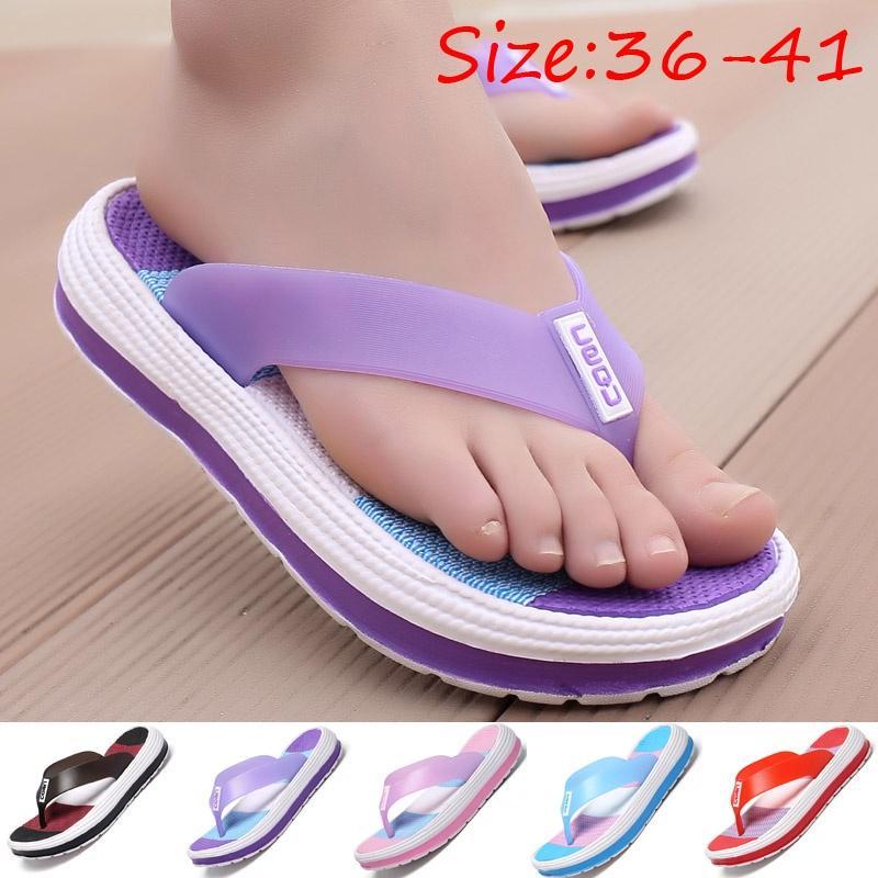 Women Summer Casual Sandals With Non-slip Soles For Comfortable Beach Walks Eu36-41