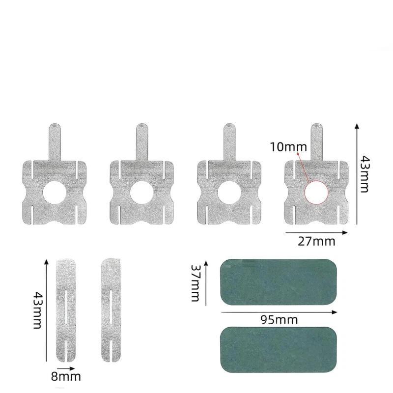 8Pcs Repair Accessories Spot Welding Connection Nickel Sheet For DIY 18650 Lithium Battery Pack Nickel Tabs