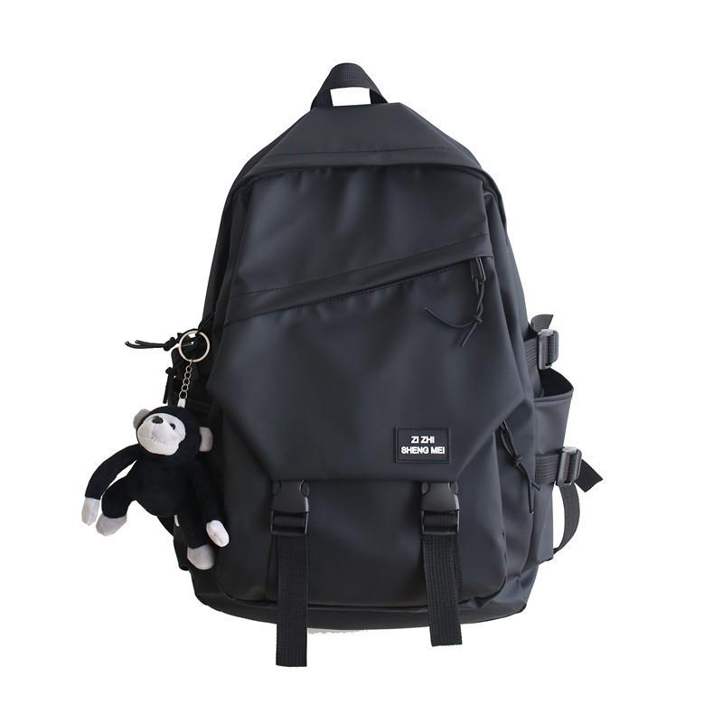 Schoolbag schoolbag male ins trendy college student vintage backpack trendy brand, campus backpack female Korean version simple and versatile travel