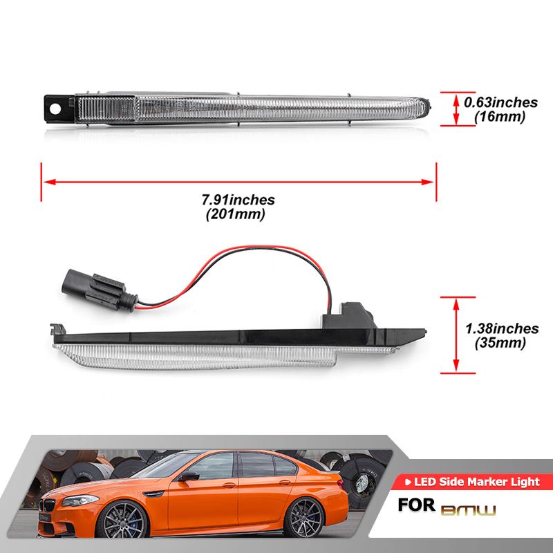 Для BMW 5Series F10 M5 1Series E82 M Coupe E70 X5 M E71 X6 M Dynamic Led Side Mirror Signal Sequential Indicator Blinkers