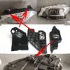 For Mercedes Benz W176 2013-2016 A180 A200 A220 A250 A260 Car Headlights Repair Kit Bracket Protection Rings Plastic Brackets