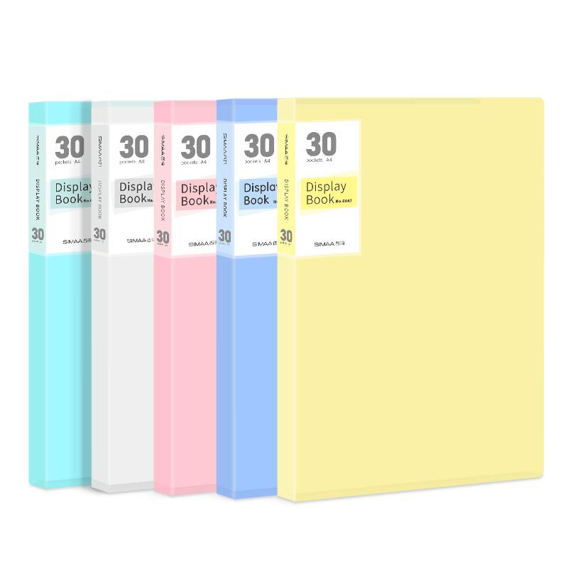 SIMAA A4 Multi-Page File Folders A4
