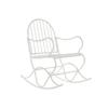Home ESPRIT Rocking Chair White Metal 60 X 90 X 96.5 Cm