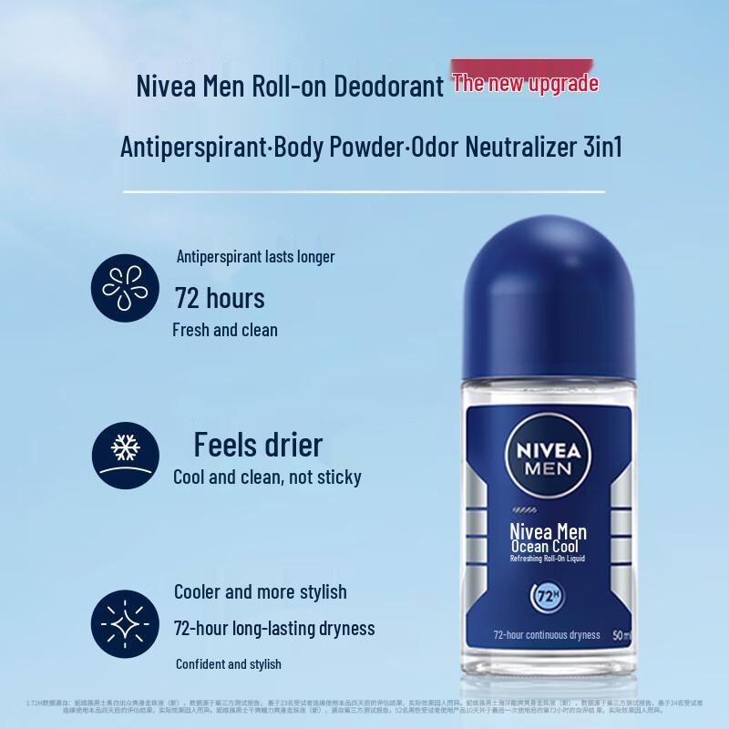 Nivea Men's Antiperspirant Roll-On