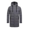 Cozy Up Men's Winter Hooded Coat Waterproof Warm Long Puffer Jacket Parka