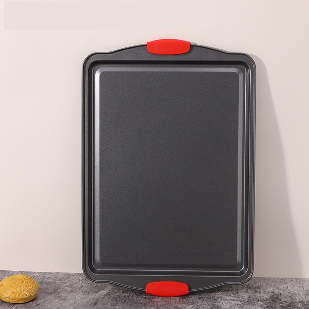 Baking Tray for Home Use Non Stick Coating Cake Mold Rectangular Baking Pan with Temperature Resistance