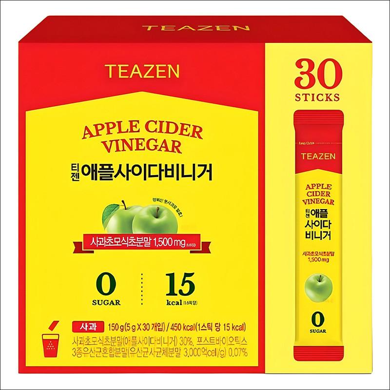 Teazen APPLE CIDER VINEGAR 30 Sticks / Zero Sugar