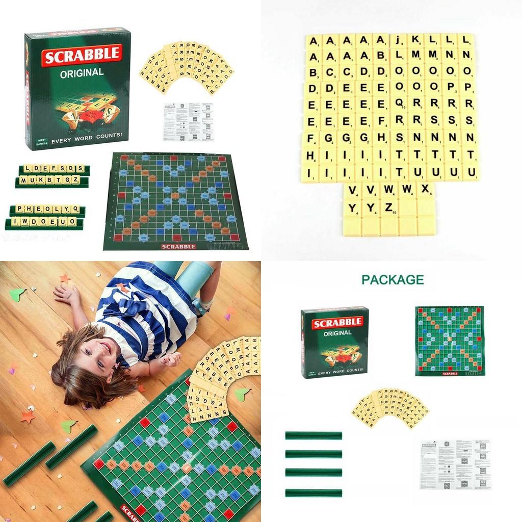 Portable Spelling Puzzle Game Family Party Toy For Intelligence Development