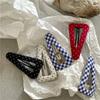 Korean Style Polka Dot Triangle Hair Clip Women's Fashionable and Simple BB Clip Hair Accessories