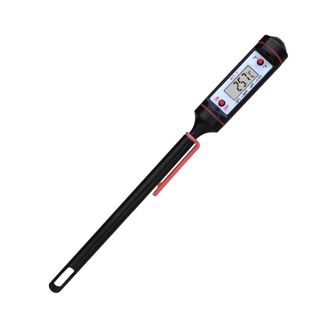 Digital Meat Thermometer ‑50 Degrees C‑300 Degrees C Kitchen BBQ Thermometer for Food with Meat Temp Probe for Cooking