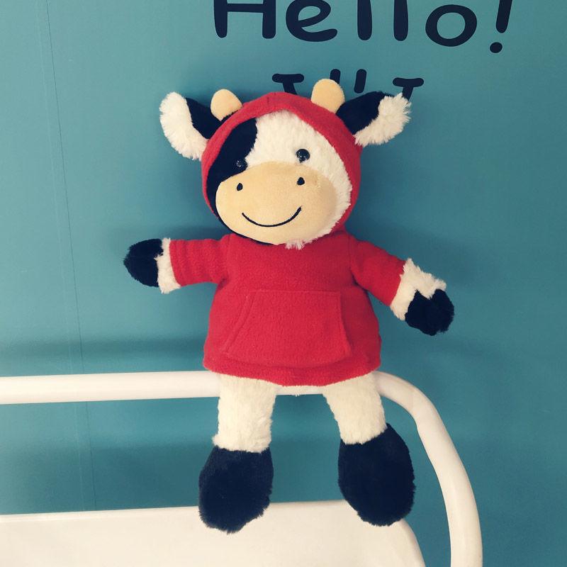 30CM New Cute Animal Cartoon Cows Stuffed Plush Toy Kawaii Cattle Comfortable Soft Toy Children Birthday Present Plush/Nano Doll