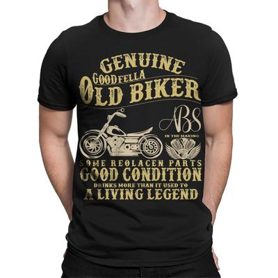 Lustiges Vintage Biker Herren T-Shirt Zum 70. Geburtstag Bequeme Baumwolle Geschenk #T490