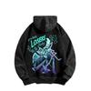 Hazbin Hotel Angel Dust Husk Anime Hoodies Men's Women's Clothing Harajuku Washed Streetwear Oversized Long Sleeve Cotton Hoodie