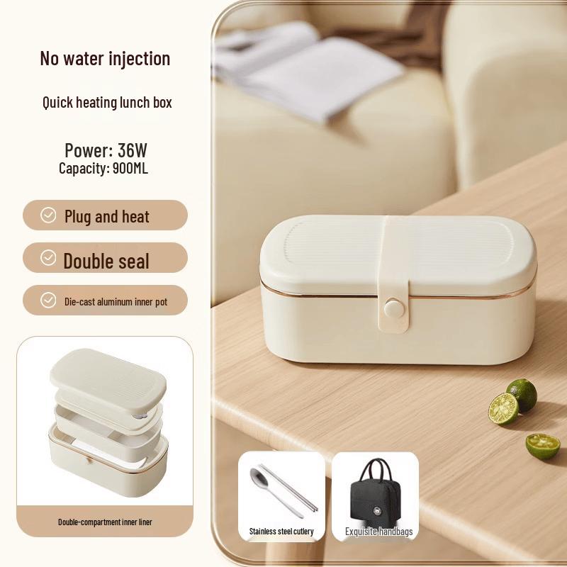 OIMG Electric Heating Lunch Box with Maifan Stone Liner