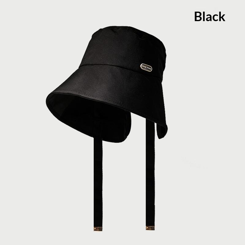 Women'S Outdoor Large Brim Ponytail Fishing Hat With Quick Drying And Sun Protection, Perfect For Beach Traveling And Cycling