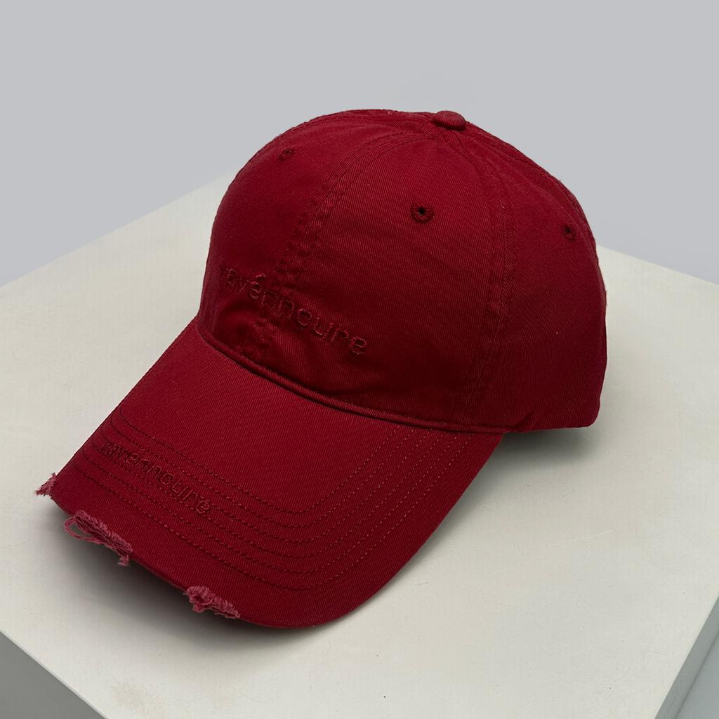 New Men Women American Vintage Embroidered Letters Baseball Hats Sunshade Street Versatile Broken Peaked Caps Personal Fashion