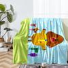 Hey Duggee Theme Printed Blanket - Perfect for Couch, Bed, Travel & Outdoor Use | Machine Washable, Cozy & Durable.