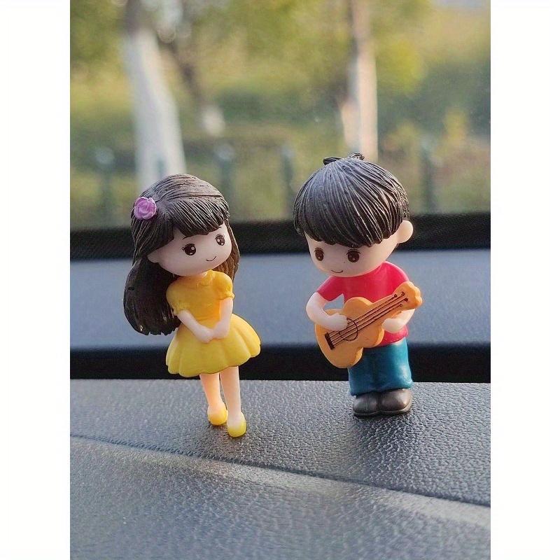 2pcs Guitar Design Car Ornament