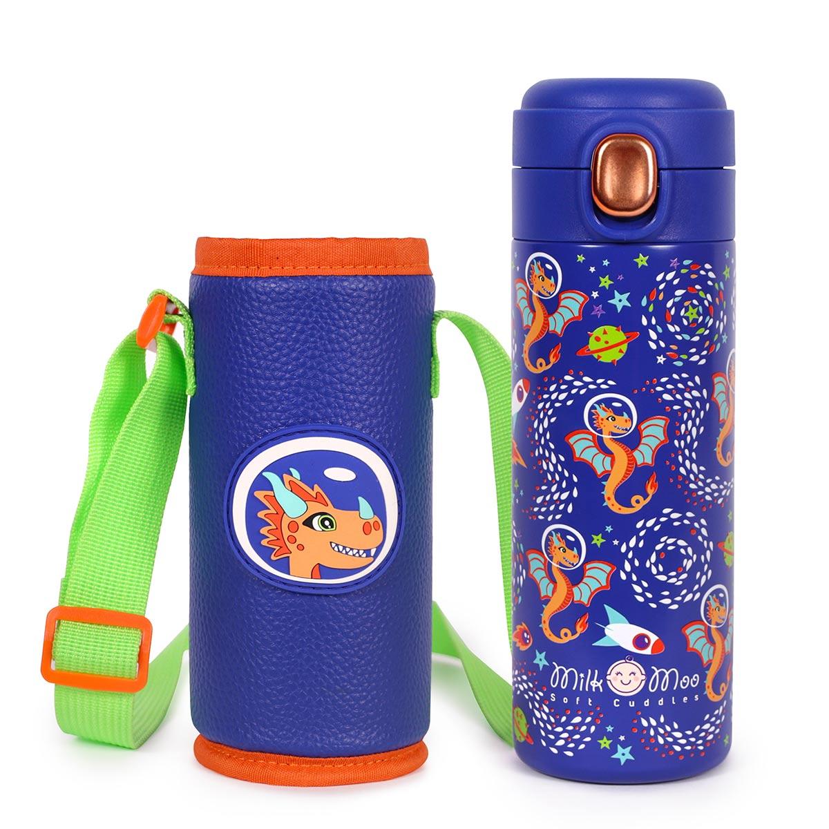 

Milk&Moo Steel Children s Water Bottle Ponix 420 ml