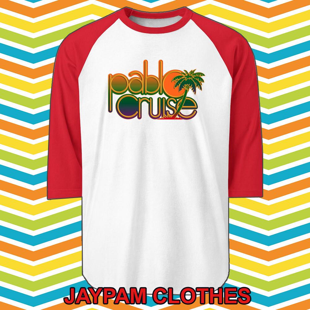 Pablo Cruise Men s Raglan Red Size S 2XL L