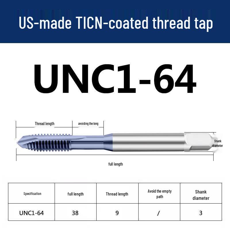 Jundingying TICN Spiral Point Tap