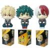 9-10Cm My Superhero A Cademia Pvc Anime Figurine Tomura Shigaraki / Izuku Midoriya / Katsuki Bakugo / Shoto Todoroki Collectible Plaything