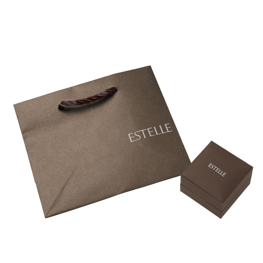 [Official] ESTELLE [WEB Exclusive] Women's Ear Cuff In 10K Pink Gold, March Birth Flower: Violet (0294-0017-0000-0000)